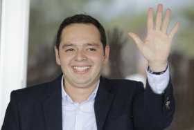 Alcalde de Manizales, politólogo Carlos Mario Marín.