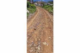 Arreglan vía al corregimiento de Castilla (Pácora)