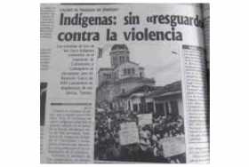 Emberas Chamí de Riosucio reportarán 13 masacres