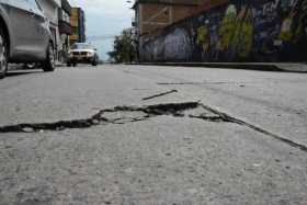 Nueve meses sin arreglo de la calle