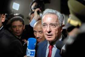 El expresidente Álvaro Uribe es senador por el Centro Democrático, partido que fundó después de cumplir su periodo en la Preside