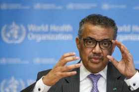 Director general de la OMS, Tedros Adhanom Ghebreyesus