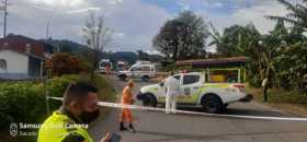 El accidente en Anserma