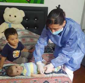 Vacunación en Caldas