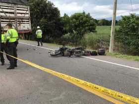 Perdió la vida en accidente en moto entre Mariquita y Armero Guayabal
