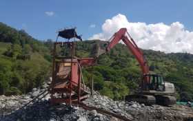 Operativo contra minería ilegal en La Felisa (La Merced) 