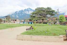 Foto | Colprensa | LA PATRIA Parque central del corregimiento El Plateado, de Argelia (Cauca).