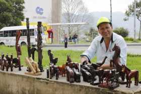 Ariel García talla con el alma