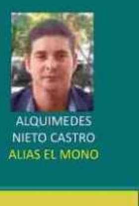 Alquímides Nieto Castro, el detenido. Lo apodan el Mono. 