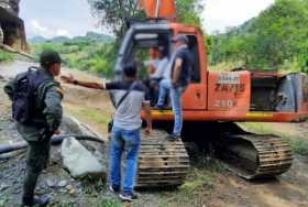 12 capturados por minería ilegal en Aguadas