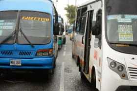 La recomendación de las autoridades es hacer uso del transporte solo en casos especiales.