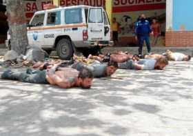 Foto | EFE | LA PATRIA Las autoridades detuvieron ayer a 8 personas a quienes el régimen venezolano calificó de "mercenarios".