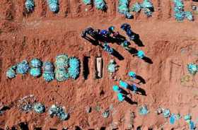 Foto | EFE | LA PATRIA En América se han confirmado ya 2,45 millones de casos de covid-19, con 143.700 muertes, en su mayoría en