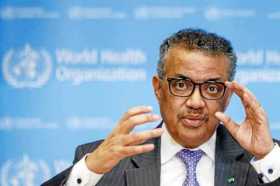 Foto | Efe | LA PATRIA Tedros Adhanom Ghebreyesus, director general de la OMS. 