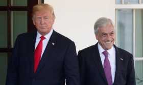 Trump ofrece a Piñera ayuda para que Chile combata el coronavirus