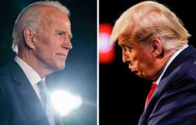 Joe Biden (i), nuevo presidente de EE.UU., y Donald J. Trump, actual mandatario. 