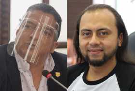 Diputado Óscar Alonso Vargas, del Partido Liberal. Concejal Jhon Hemayr Yepes, del Partido Verde.