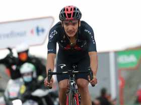 El ecuatoriano Richard Carapaz recuperó el liderato en la Vuelta a España 