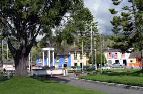 Parque de Bolívar del corregimiento de San Félix. 