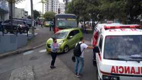 Buseta atropelló a un peatón 