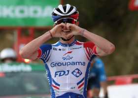 El francés Gaudu se impone en la undécima etapa de la Vuelta a España