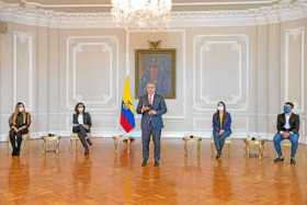 Foto | Presidencia de la República | LA PATRIA Denuncian retroceso en derechos humanos en Colombia en segundo año de Duque.