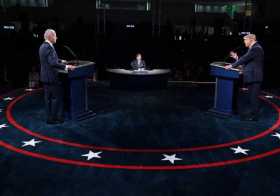 Primer debate entre Trump y Biden, caótico y agrio