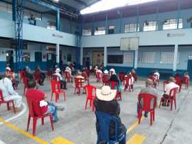 Pagos a la tercera edad en Aranzazu