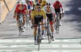 Primoz Roglic ganó la cuarta etapa del Tour de Francia. 