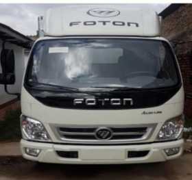 Foto| LA PATRIA El carro es un furgón Fotón blanco de estacas, de placas TGU 895.  