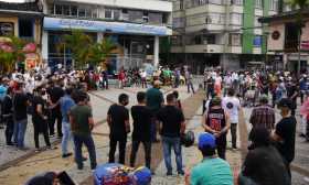 El gremio de comerciantes de Chinchiná sentó su voz de protesta por las restricciones de cierre de los últimos dos fines de sema