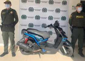 Policía asegura que ha recuperado más motos en Caldas