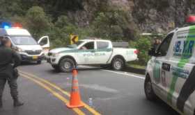 Vehículo de la Policía se accidentó en Cerro Bravo