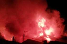 Un incendio se presentó esta noche en el barrio Pío XII 