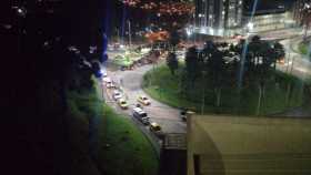 Una persona muerta en la glorieta de la Autónoma