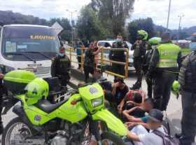 Policía aprehendió a 19 menores y dos mayores de edad en una riña en el Bosque Popular El Prado