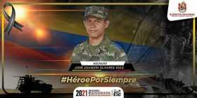 El general Eduardo Enrique Zapateiro Altamiranda, comandante del Ejército, rechazó los ataques con explosivos contra tropas mili