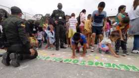 Los niños disfrutaron de las actividades.