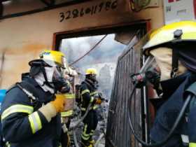 Se presenta incendio en el barrio Comuneros
