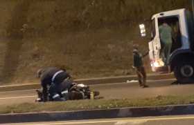 Heridos dos motociclistas en accidente en la Panamericana