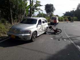accidente vial en Anserma