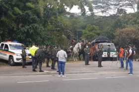 Adelantan controles cerca del río Chinchiná