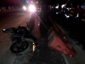 Un motociclista muerto en accidente en vía Manizales-Medellín