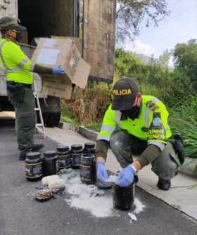 Encontraron marihuana y munición en la bodega