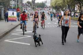 Ciclovia en Manizales