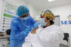 Inmunización en el Hospital de Caldas.