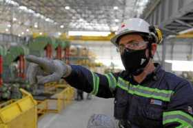 Producción Industrial del país sufrió caída de 9,9 % en 2020