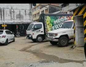 Aquí hallaron el carro. 