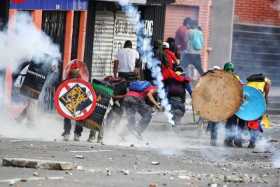 Defensoría del Pueblo reporta 50 heridos en protestas del 20 de julio