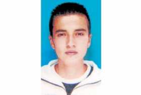 Jorge Armando Trujillo Rincón. Imagen de la fecha de su desaparición.